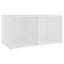 tv-skabe 2 stk. 72x35x36,5 cm konstrueret træ hvid