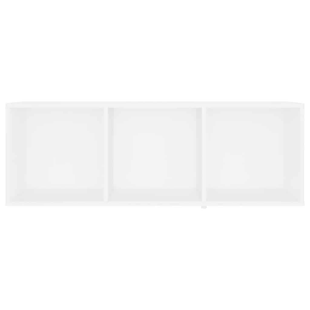 tv-skabe 2 stk. 107x35x37 cm konstrueret træ hvid