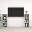 tv-skabe 2 stk. 107x35x37 cm konstrueret træ betongrå