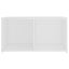 tv-skabe 2 stk. 72x35x36,5 cm konstrueret træ hvid