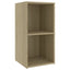 tv-skabe 2 stk. 72x35x36,5 cm konstrueret træ sonoma-eg