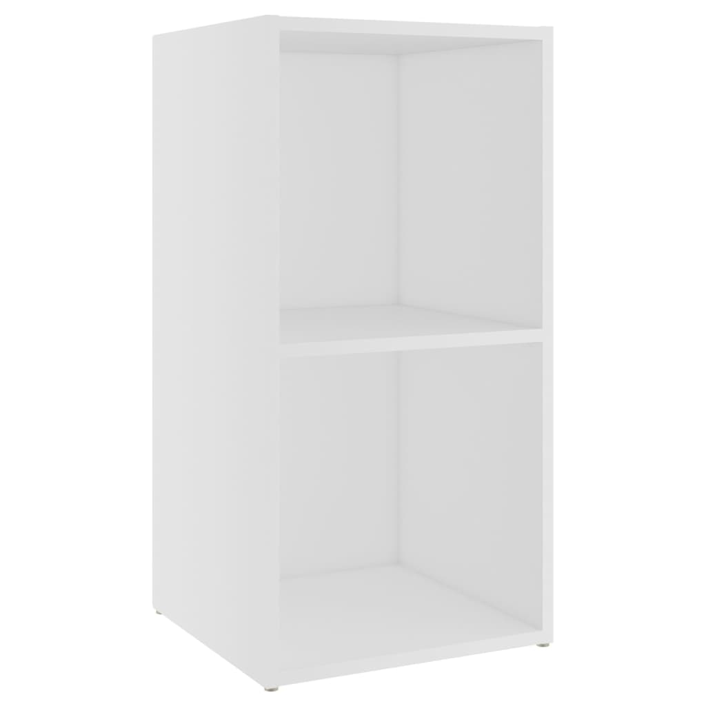 tv-skabe 4 stk. 72x35x36,5 cm konstrueret træ hvid