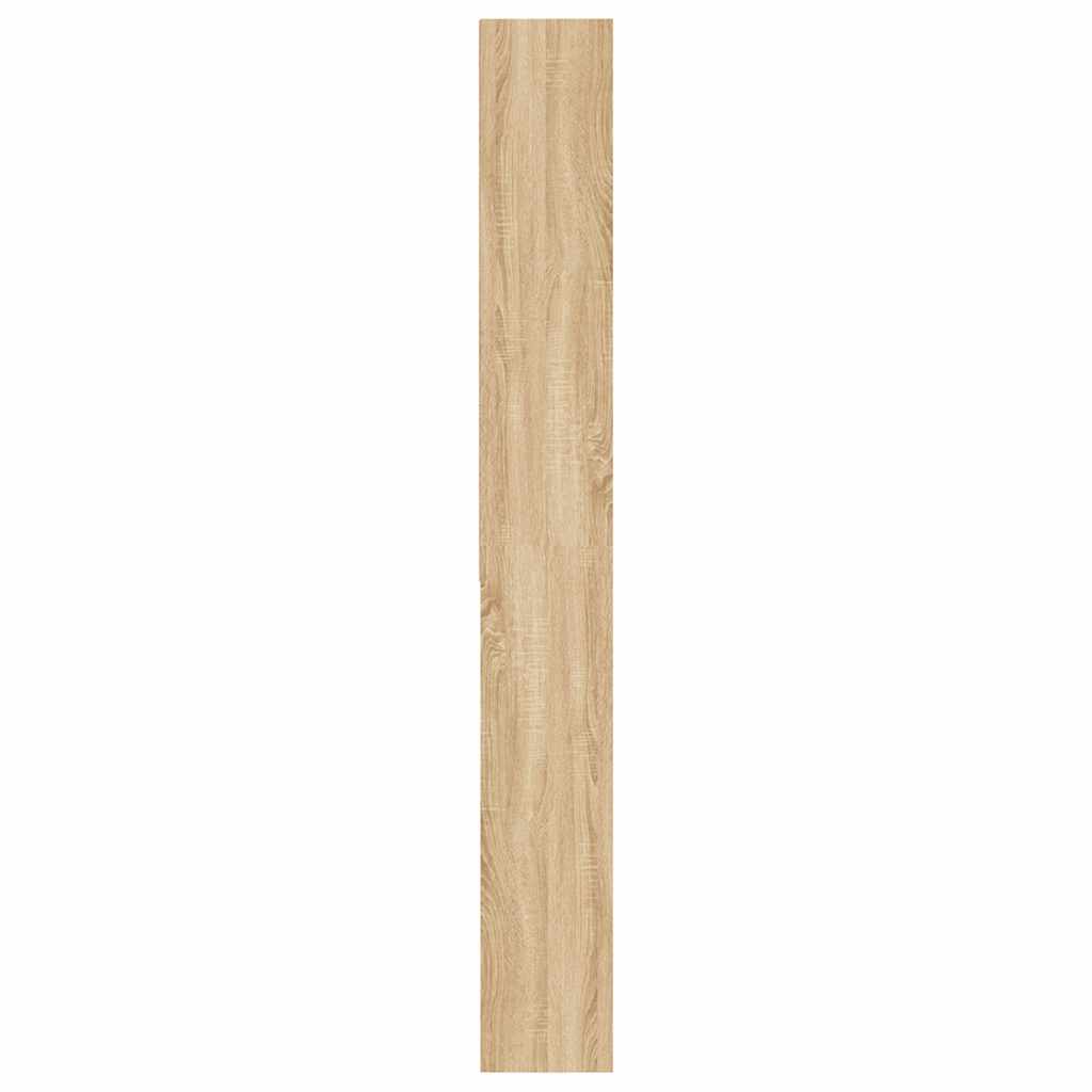vaskemaskineskab 64x24x190 cm sonoma-eg