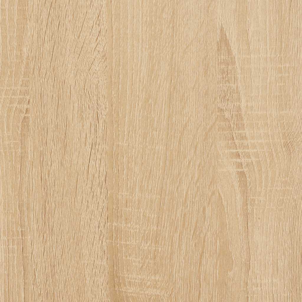 badeværelsesskab til vaskemaskine 64x25,5x190 cm sonoma-eg