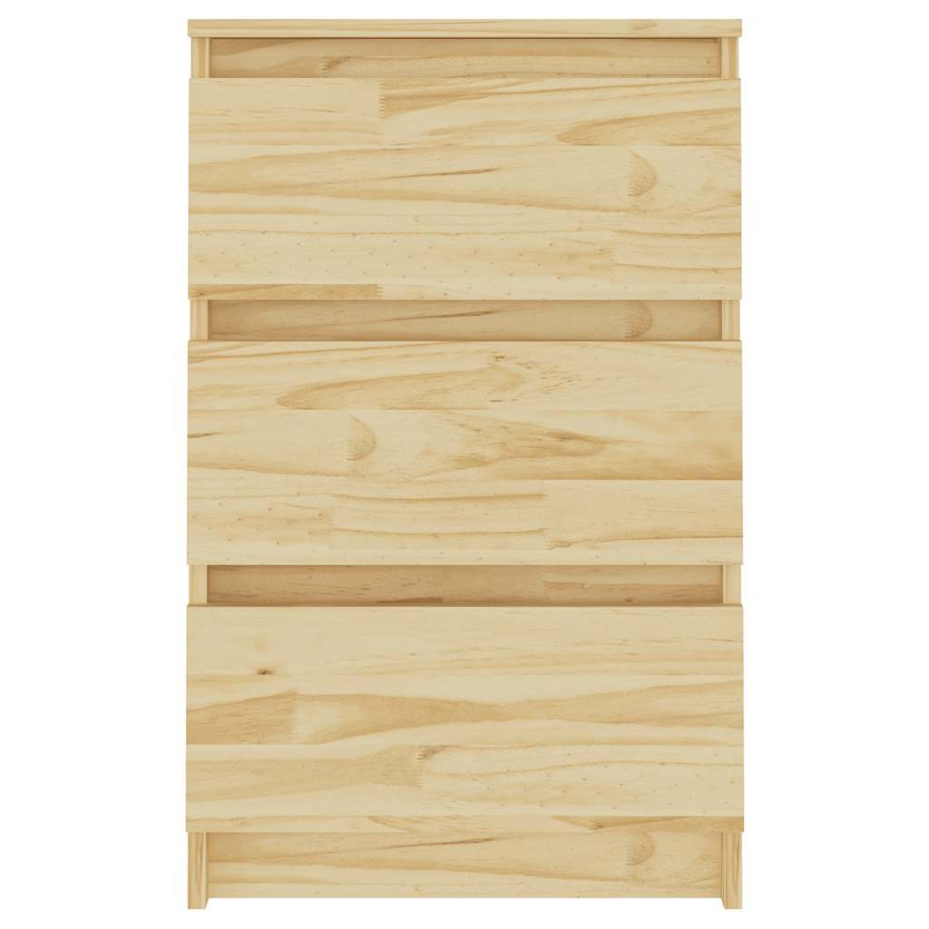 sengebord 40x29,5x64 cm massivt fyrretræ