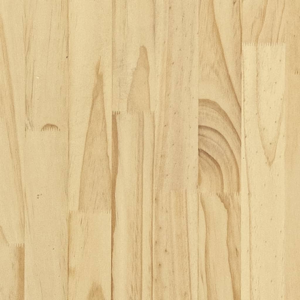 kommode 60x36x84 cm massivt fyrretræ