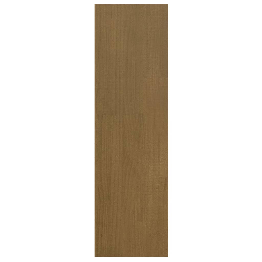 bogreol/rumdeler 40x30x103,5 cm fyrretræ gyldenbrun