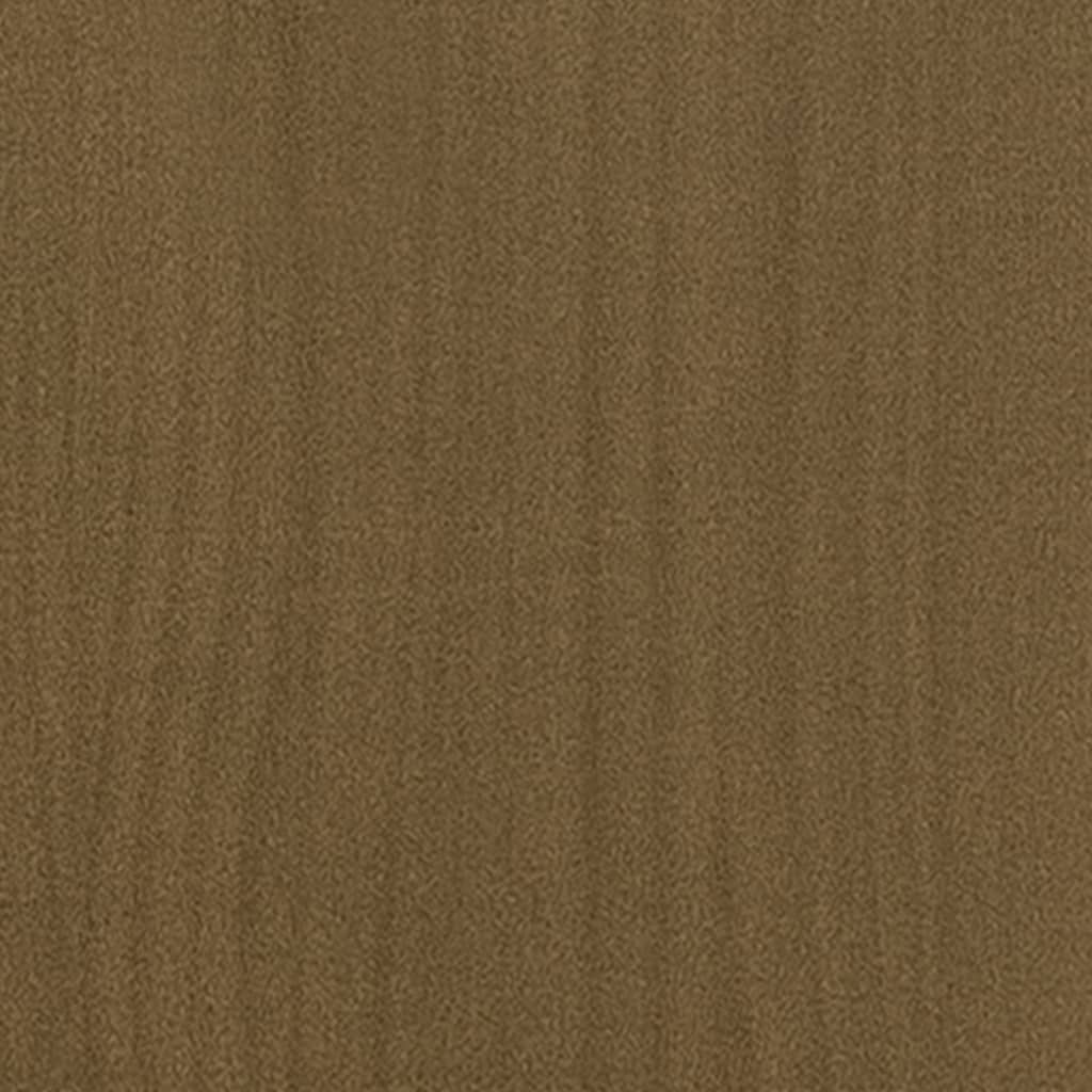 bogreol/rumdeler 40x30x103,5 cm fyrretræ gyldenbrun