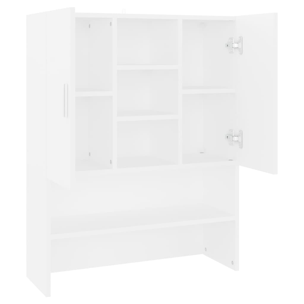 badeværelsesskab 70,5x25,5x90 cm hvid