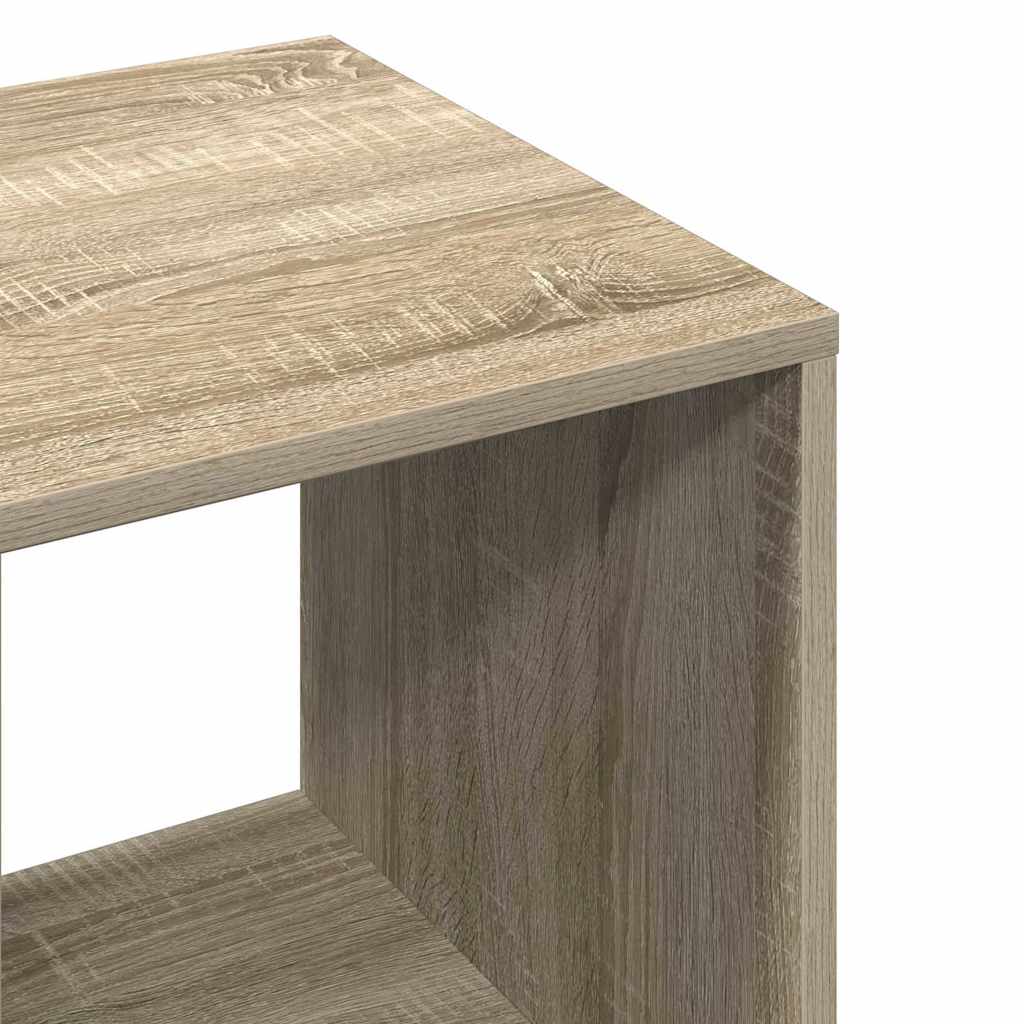 klædeskab 80x40x110 cm konstrueret træ sonoma-eg