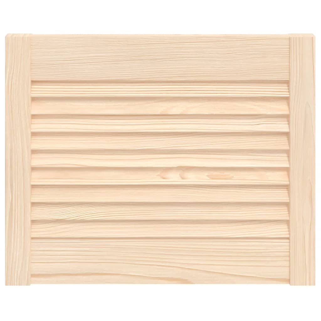 skabslåge 39,5x49,4 cm lameldesign massivt fyrretræ