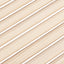 Louvrede døre 4 stk. Naturfarvet 69 x 49,4 cm Massivt fyrretræ