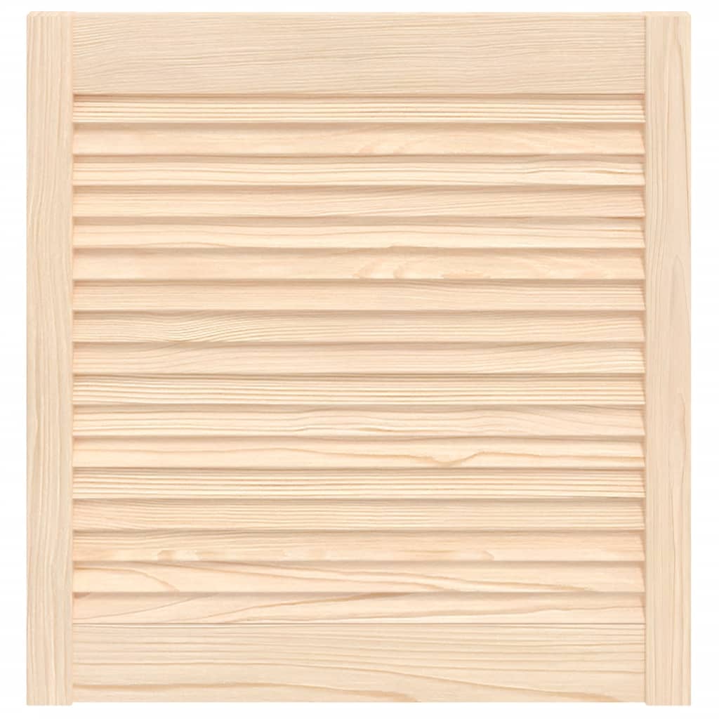 skabslåge 61,5x59,4 cm lameldesign massivt fyrretræ