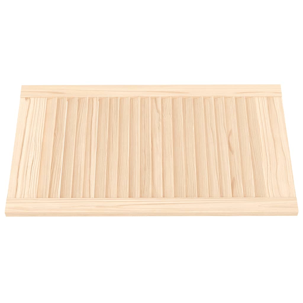 skabslåge 69x39,4 cm lameldesign massivt fyrretræ