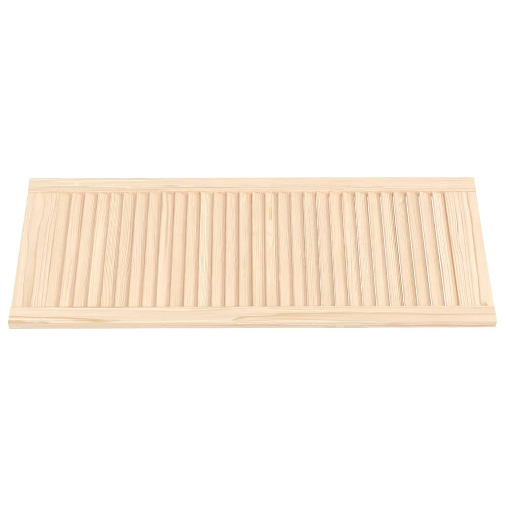 skabslåge 99,3x39,4 cm lameldesign massivt fyrretræ