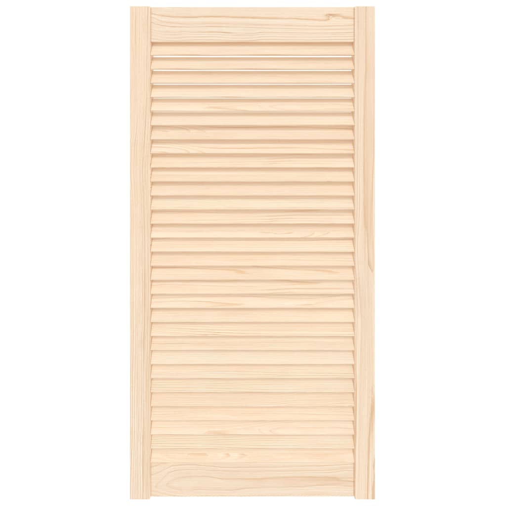 skabslåge 99,3x49,4 cm lameldesign massivt fyrretræ