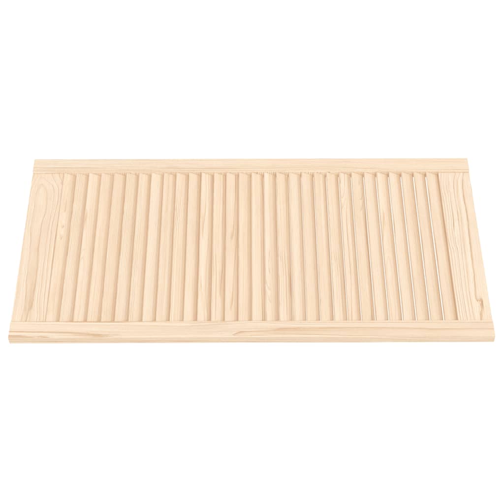 skabslåge 99,3x49,4 cm lameldesign massivt fyrretræ