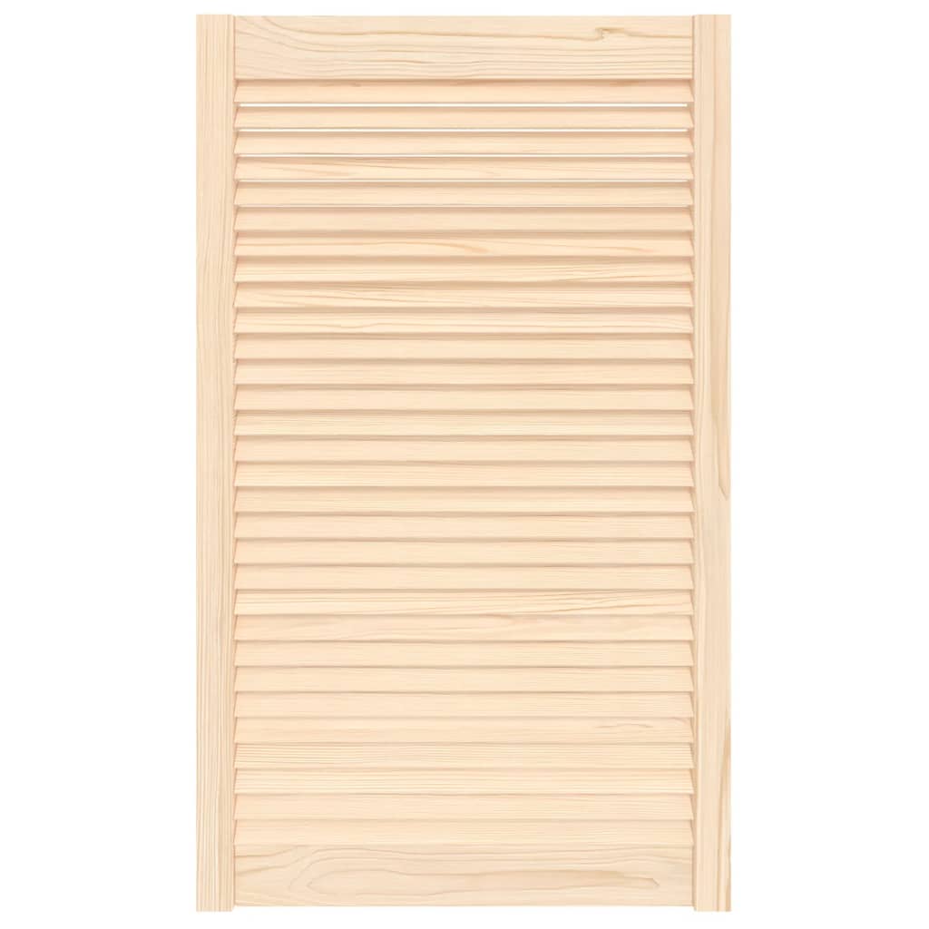 skabslåge 99,3x59,4 cm lameldesign massivt fyrretræ
