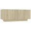 sengeskab 100x35x40 cm konstrueret træ sonoma-eg