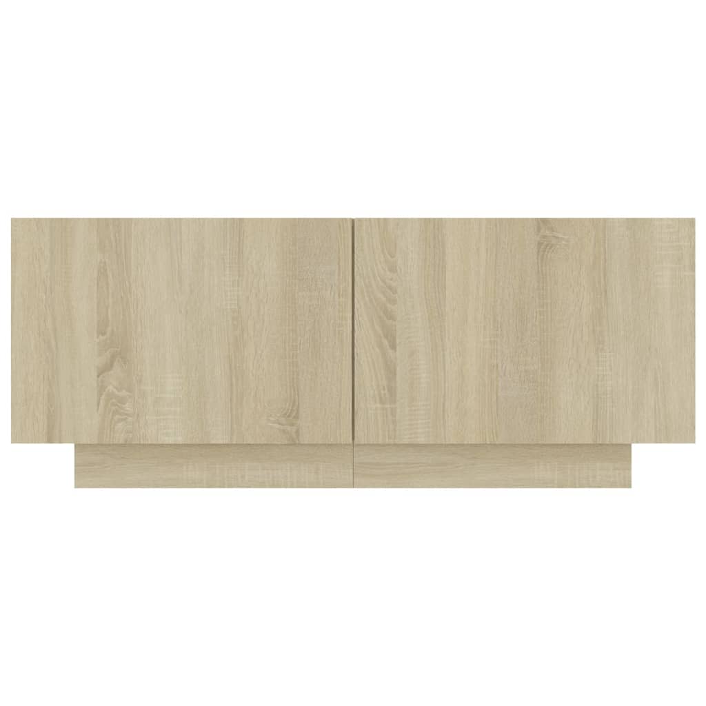 sengeskab 100x35x40 cm konstrueret træ sonoma-eg