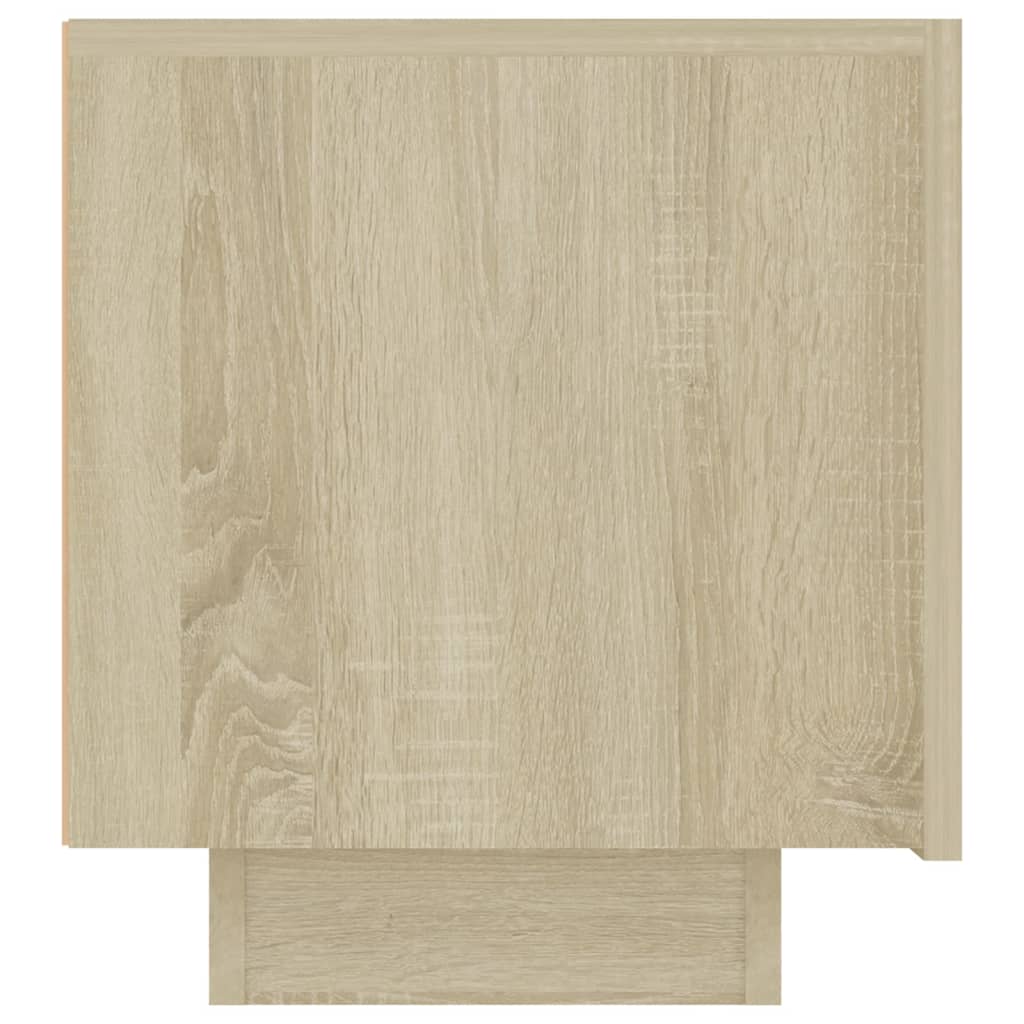 sengeskab 100x35x40 cm konstrueret træ sonoma-eg