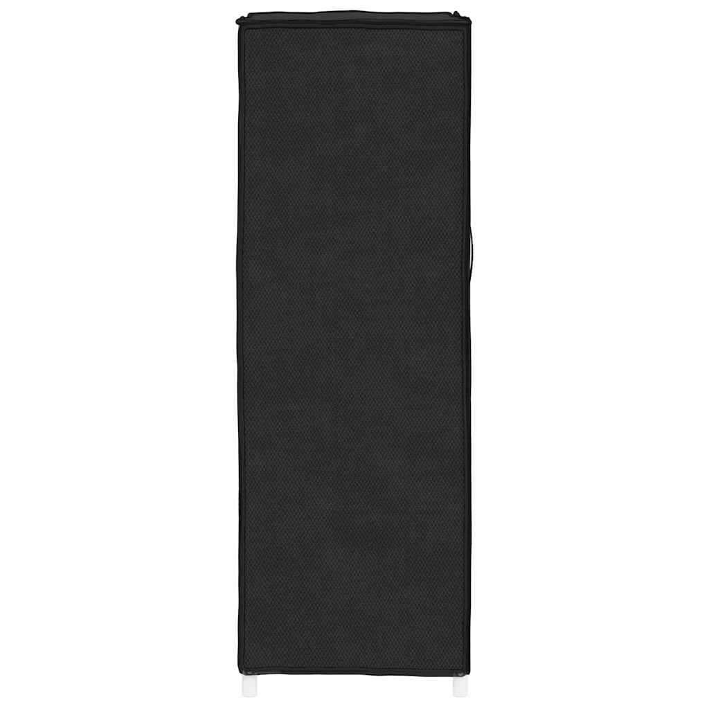 skoskab 60x28x90 stof sort