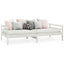 daybed 90x200 cm massivt fyrretræ hvid