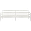 daybed 90x200 cm massivt fyrretræ hvid