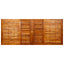 havebord (160-240)x100x75 cm massivt akacietræ