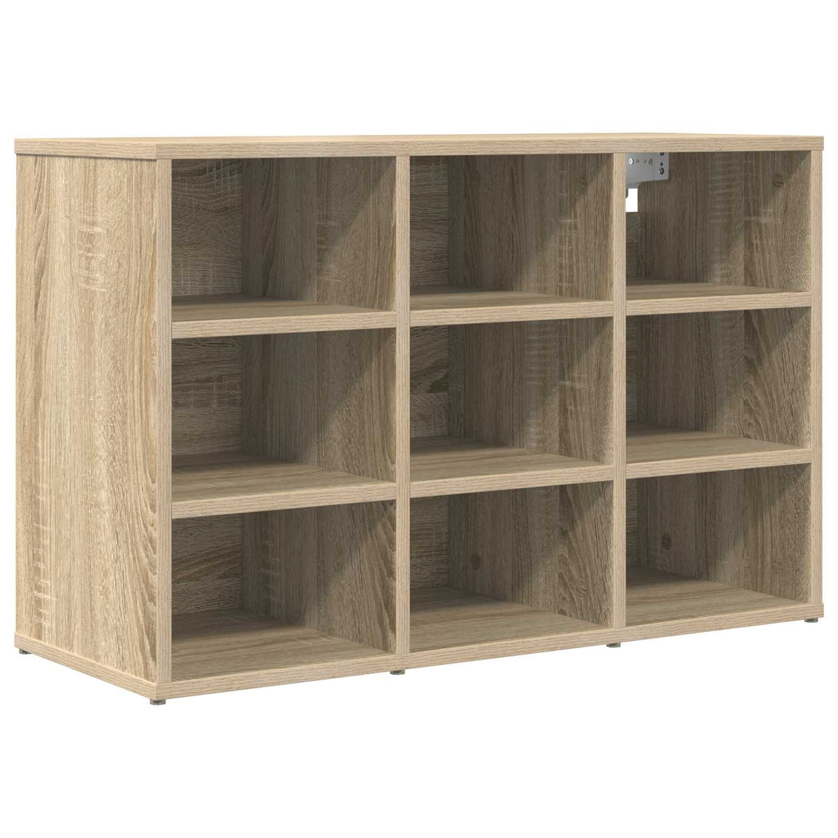 Sko skab 77,5 x 30 x 51 cm Konstrueret træ Sonoma-eg
