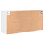 Sko skab 103 x 30 x 51 cm Konstrueret træ Hvid