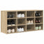 Sko skab 103 x 30 x 51 cm Konstrueret træ Sonoma-eg