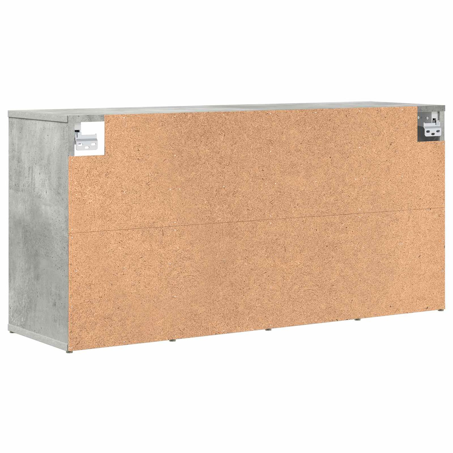 Sko skab 103 x 30 x 51 cm Konstrueret træ Betongrå