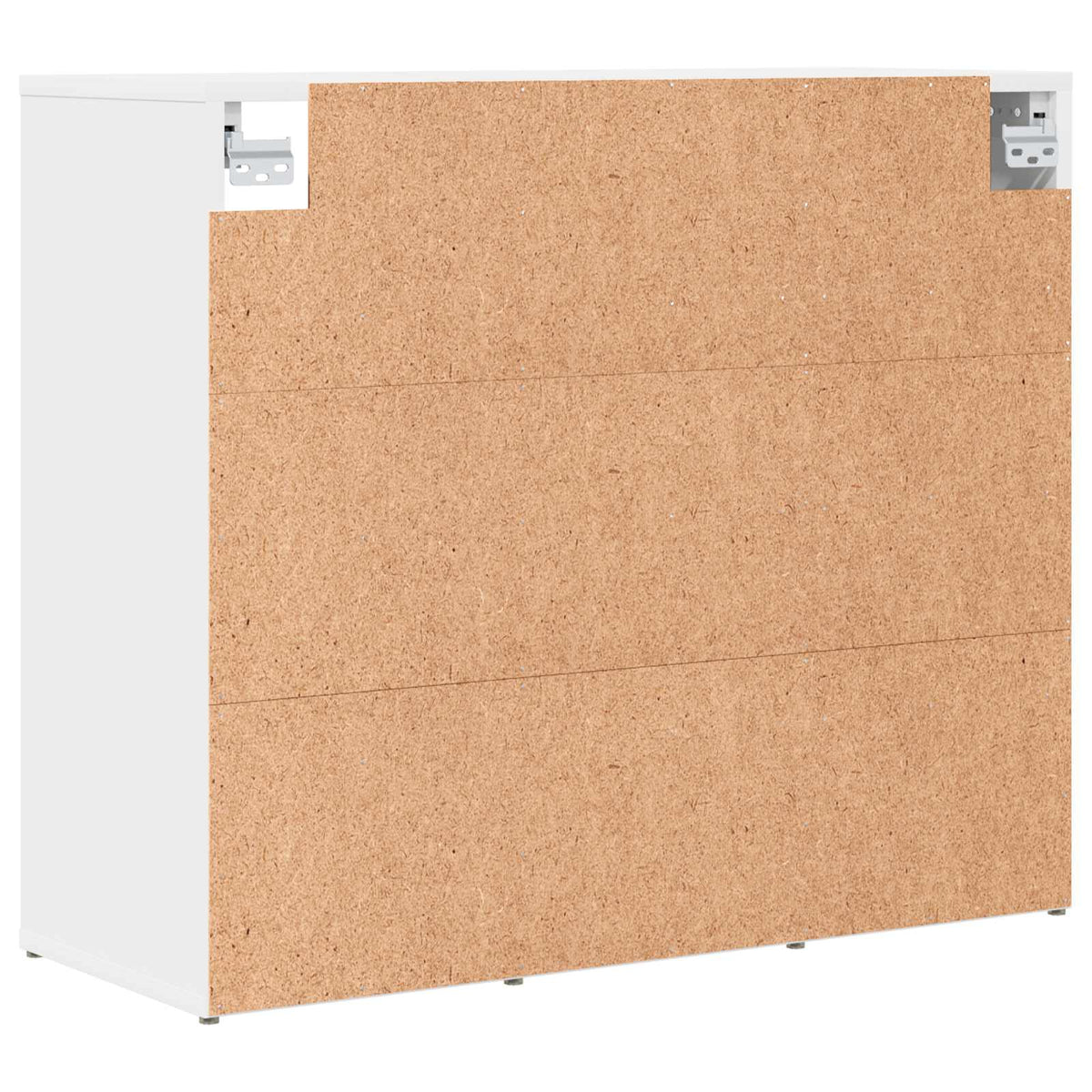 Sko skab 77,5 x 30 x 67 cm Konstrueret træ Hvid