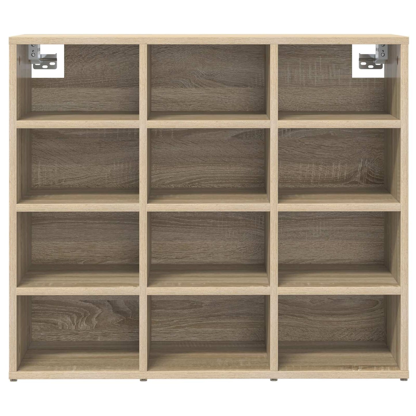 Sko skab 77,5 x 30 x 67 cm Konstrueret træ Sonoma-eg