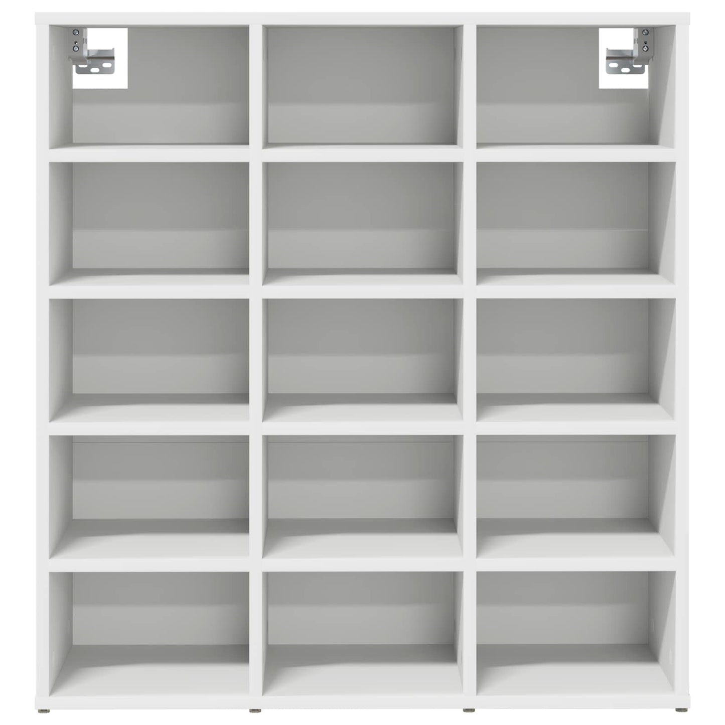 Sko skab 77,5 x 30 x 83,5 cm Konstrueret træ Hvid