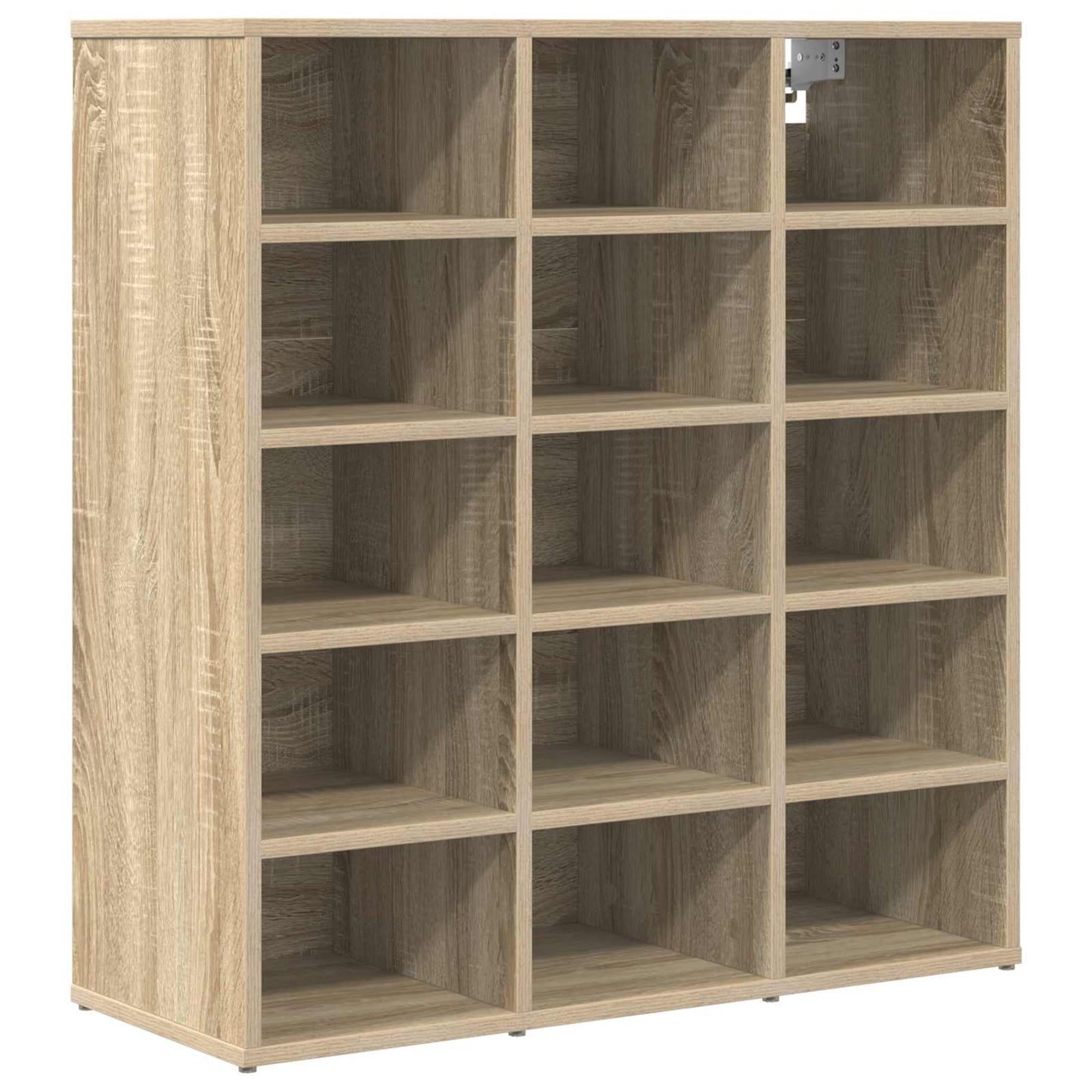 Sko skab 77,5 x 30 x 83,5 cm Konstrueret træ Sonoma-eg