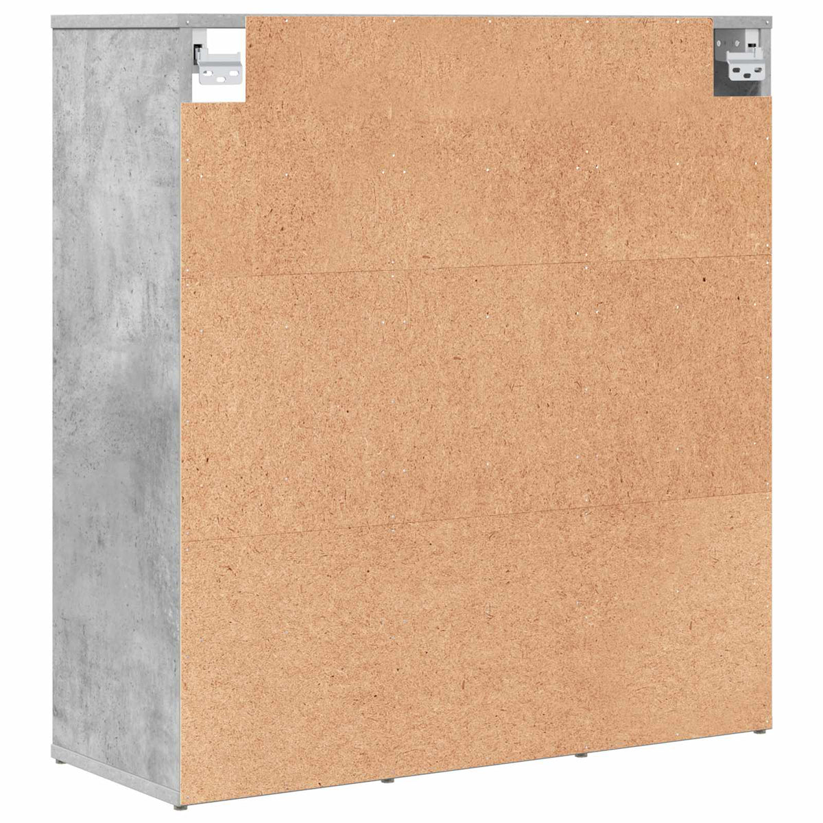 Sko skab 77,5 x 30 x 83,5 cm Konstrueret træ Betongrå