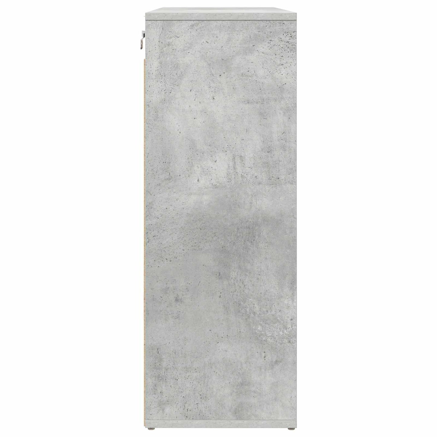 Sko skab 77,5 x 30 x 83,5 cm Konstrueret træ Betongrå
