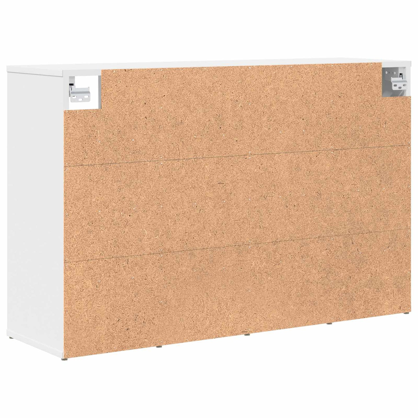 Sko skab 103 x 30 x 67 cm Konstrueret træ Hvid