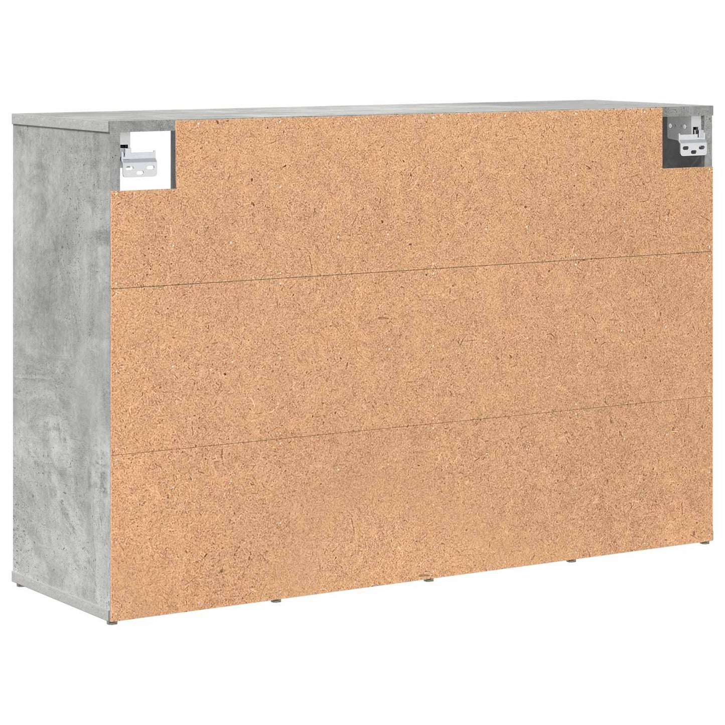 Sko skab 103 x 30 x 67 cm Konstrueret træ Betongrå