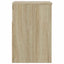 skobænk 60x30x45 cm konstrueret træ sonoma-eg
