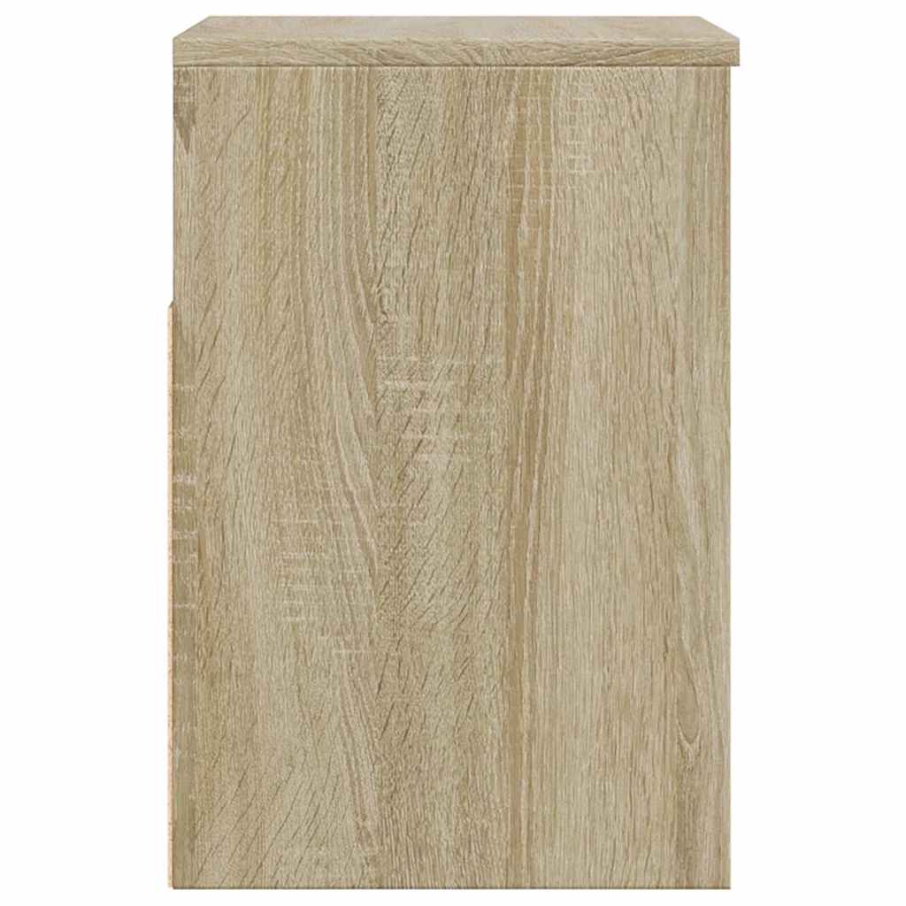 skobænk 60x30x45 cm konstrueret træ sonoma-eg