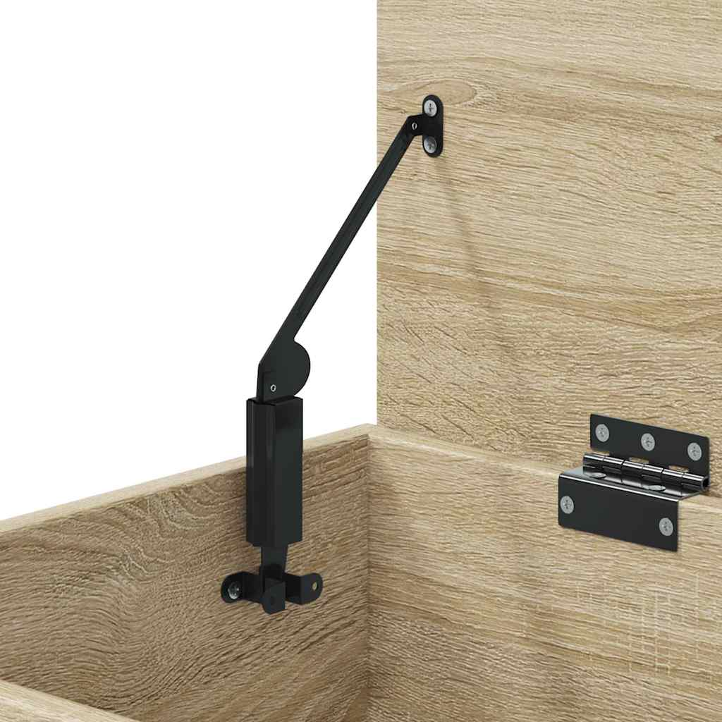 skobænk 60x30x45 cm konstrueret træ sonoma-eg