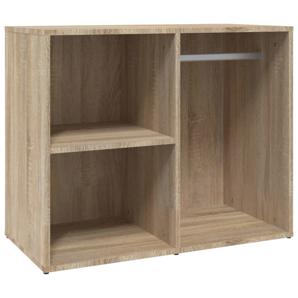 skab 80x40x65 cm konstrueret træ sonoma-eg