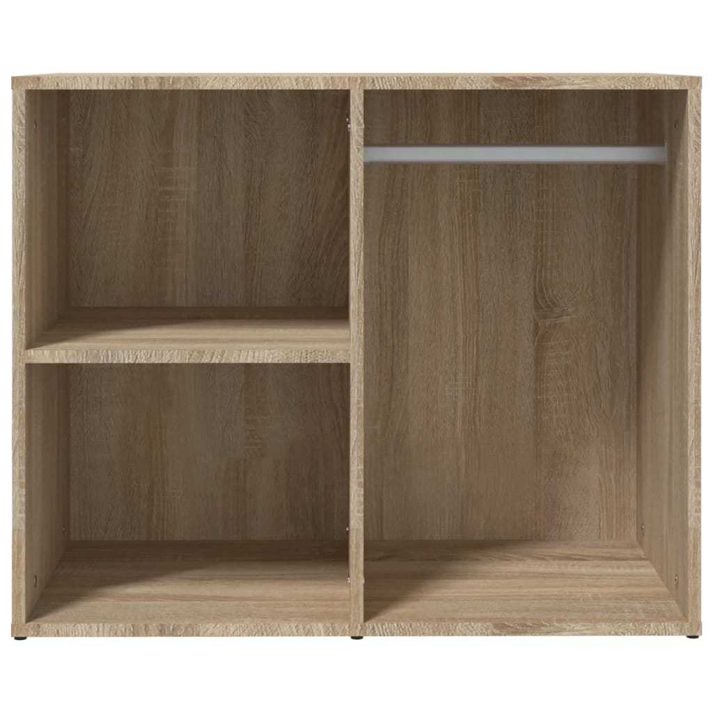 skab 80x40x65 cm konstrueret træ sonoma-eg
