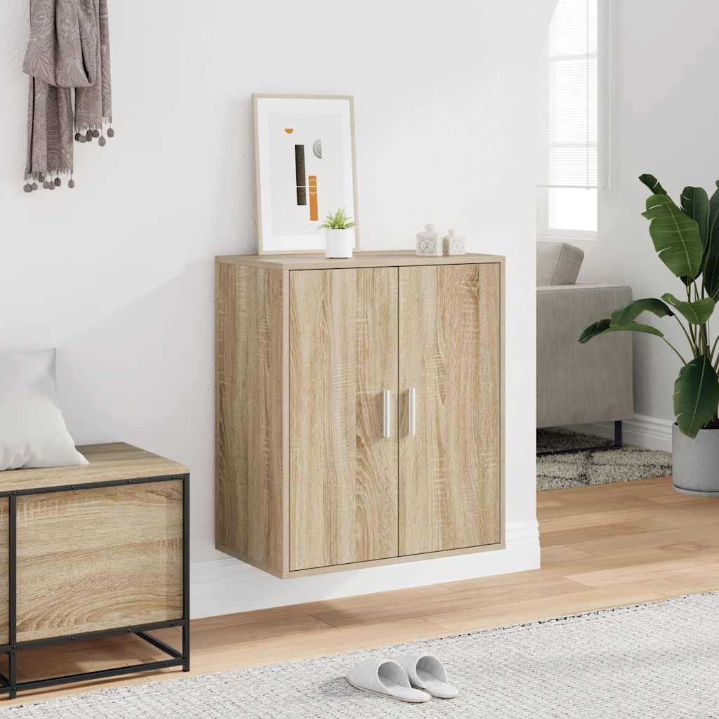 skoreol 60x35x70 cm konstrueret træ sonoma-eg