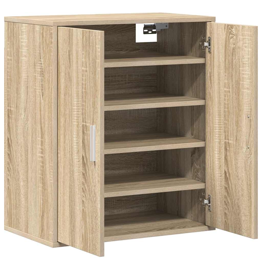skoreol 60x35x70 cm konstrueret træ sonoma-eg