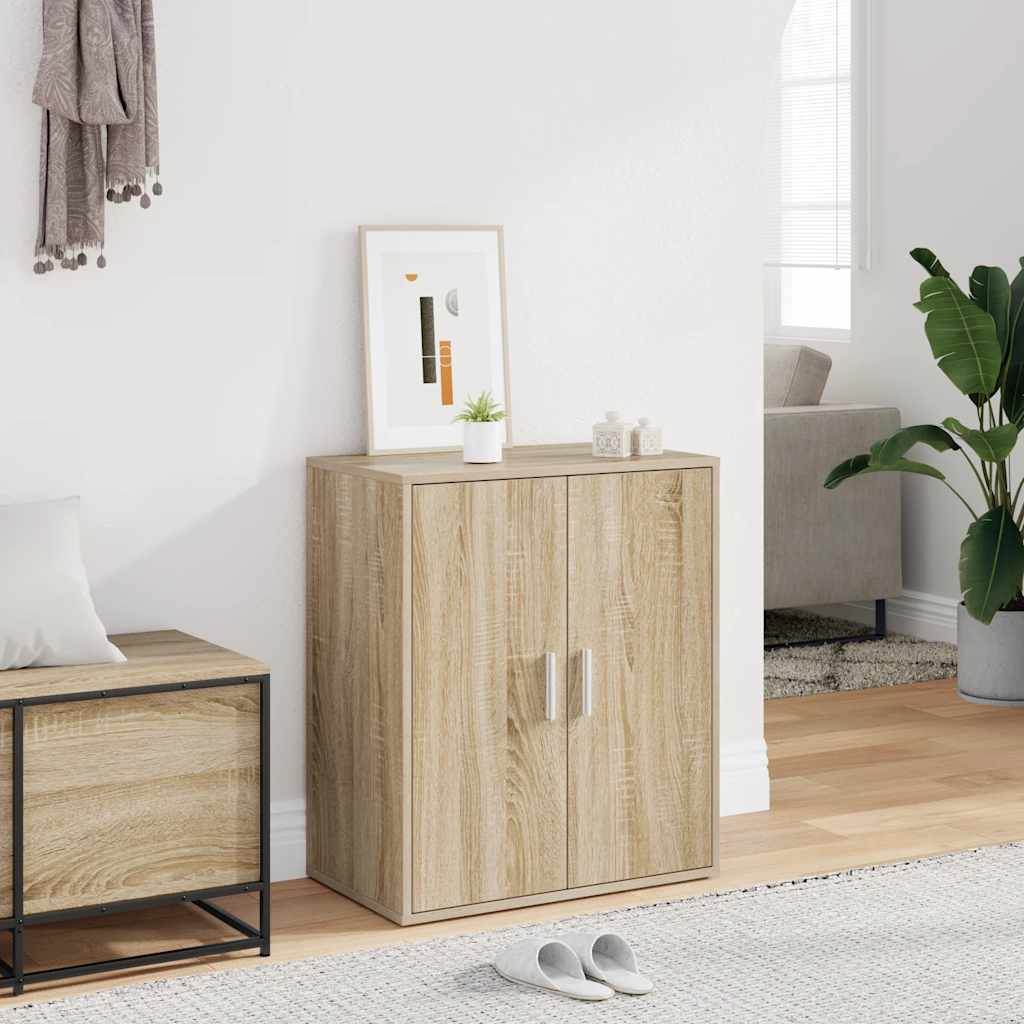 skoreol 60x35x70 cm konstrueret træ sonoma-eg