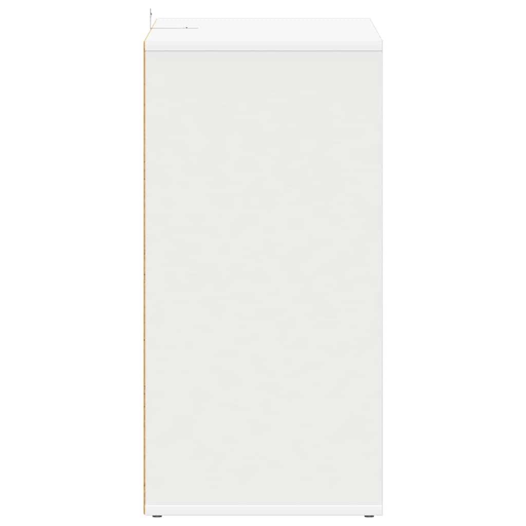 skoreol 60x35x70 cm konstrueret træ hvid